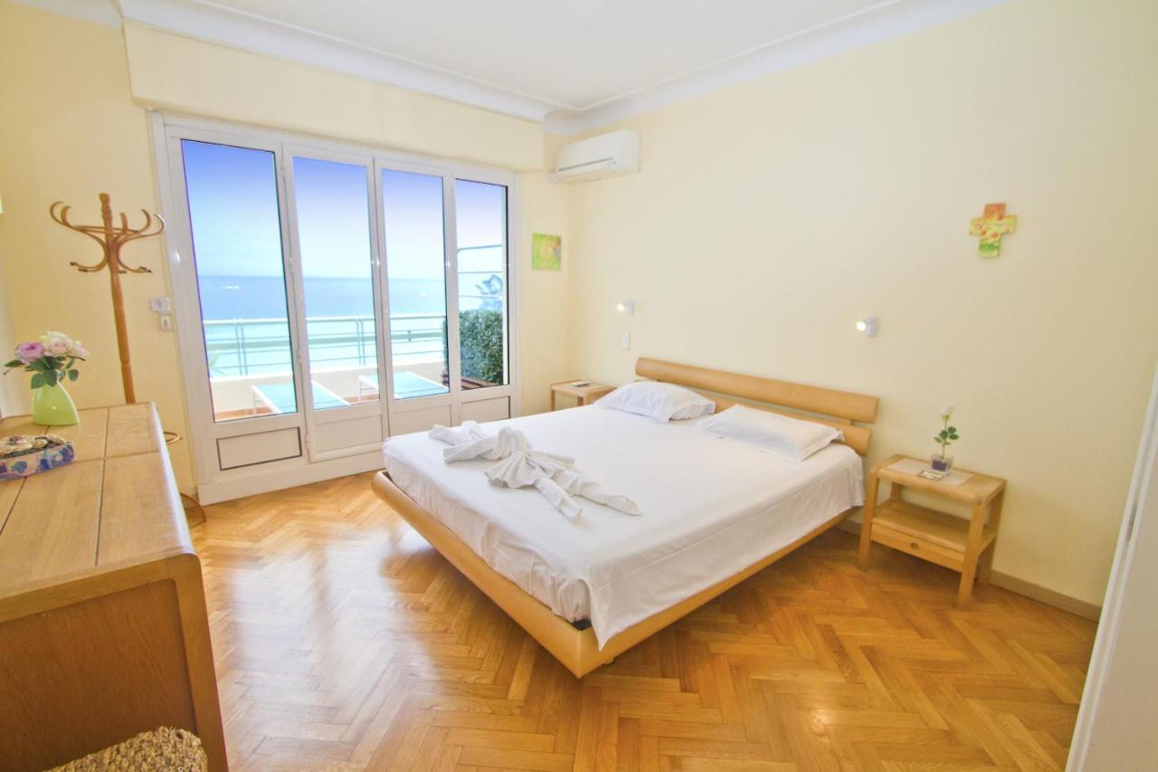 Ferienwohnung Top Floor Miramar Sea Front Nizza Exterior foto